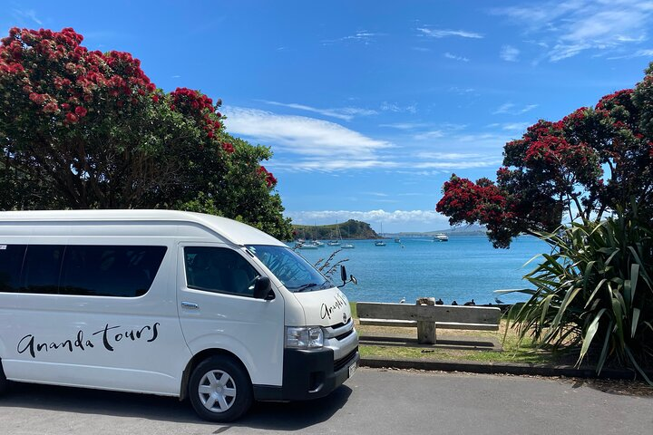 Arriving at Matiatia Wharf, Waiheke Island 